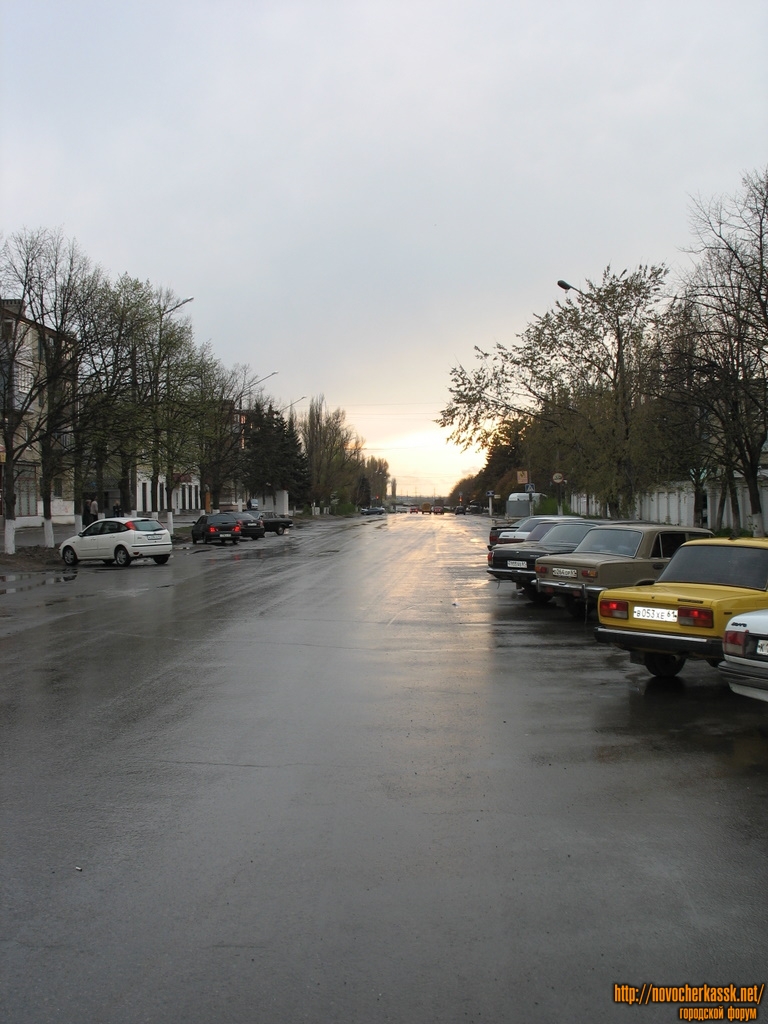 Новочеркасск: Около НПОПАТ. После дождя