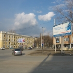 Перекресток Первомайской и Баклановского проспекта