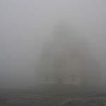 Туманная площадь Ермака и собор