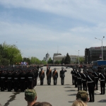 9 мая, парад на Платовском проспекте