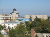 Вид с колеса обозрения в сторону собора