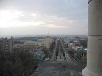 Вид с собора. Проспект Платовский