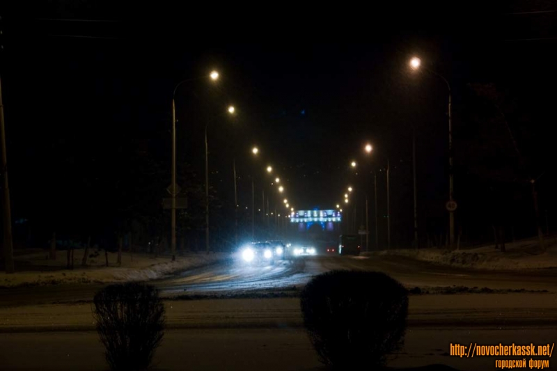 Новочеркасск: Спуск Герцена, вид с площади Троицкой