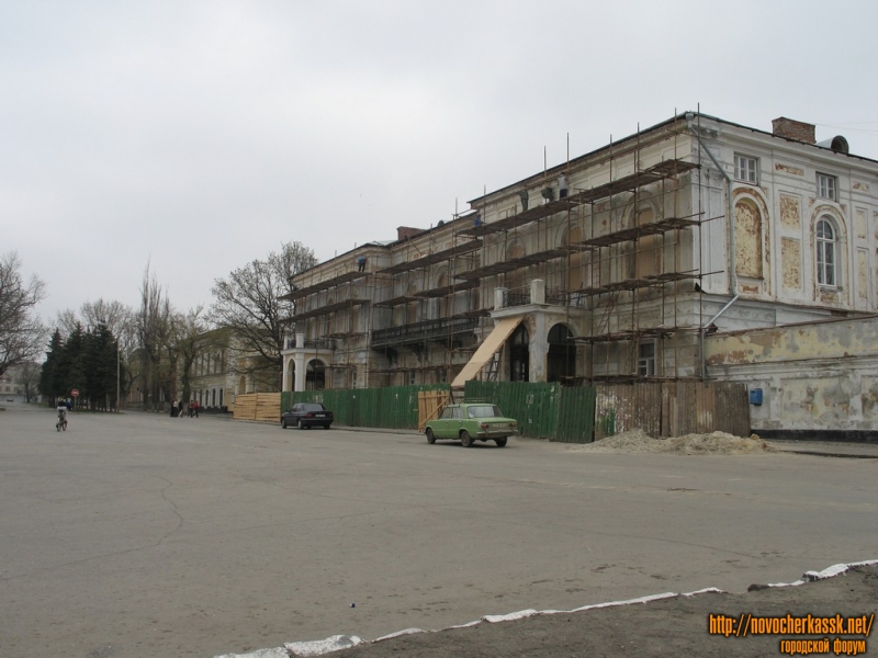 Новочеркасск: Реставрация Атаманского дворца