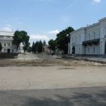 Уничтожение площади перед Атаманским дворцом