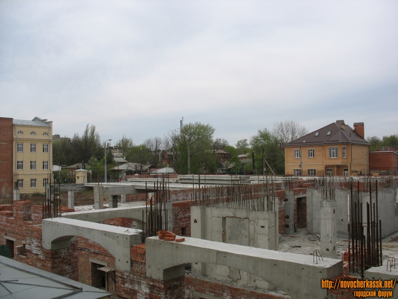 Новочеркасск: Строительство библиотечного корпуса ЮРГТУ