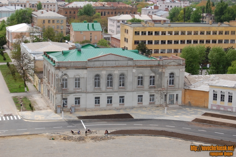 Новочеркасск: Восстановление бывшего здания Дворянского собрания