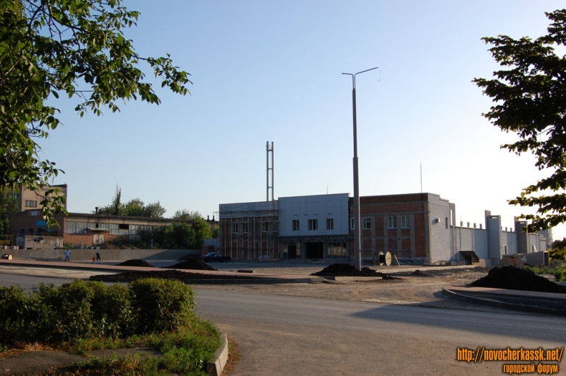 Новочеркасск: переулок Магнитный, строительство магазина "Окей"