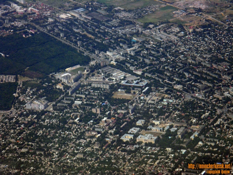 Новочеркасск: Город с самолета