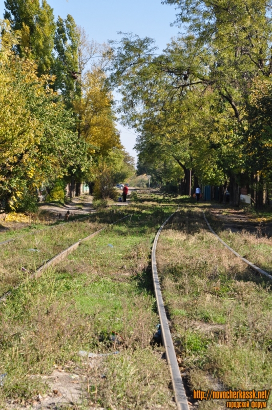 Новочеркасск: Щорса в сторону Островского с ул. Ленгника