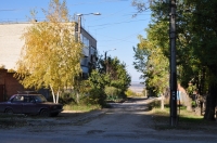 Переулок Западный. Вид с ул. Буденновской