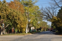 Буденновская. Вид с ул. Крылова в сторону Ленгника