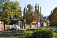 Крылова. Вид с ул. Буденновской в сторону Баклановского. Четная сторона