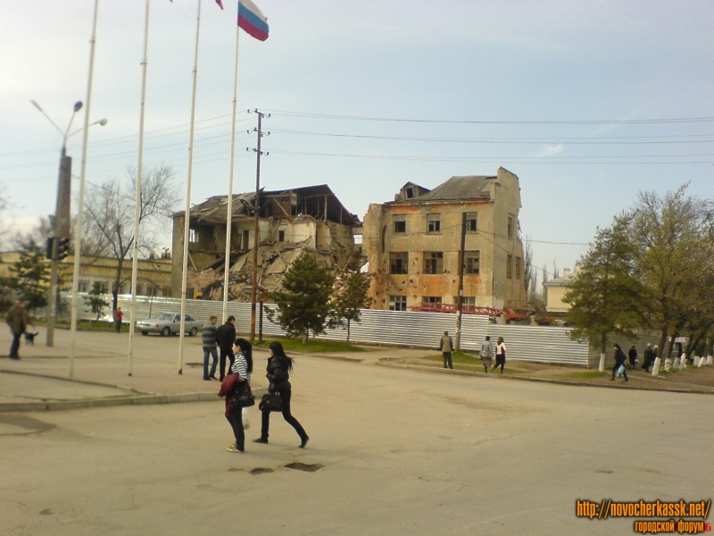 Новочеркасск: Снос городской бани