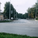 Вид на ул. Московскую с ул. Троицкой. 25 августа 2004 г.