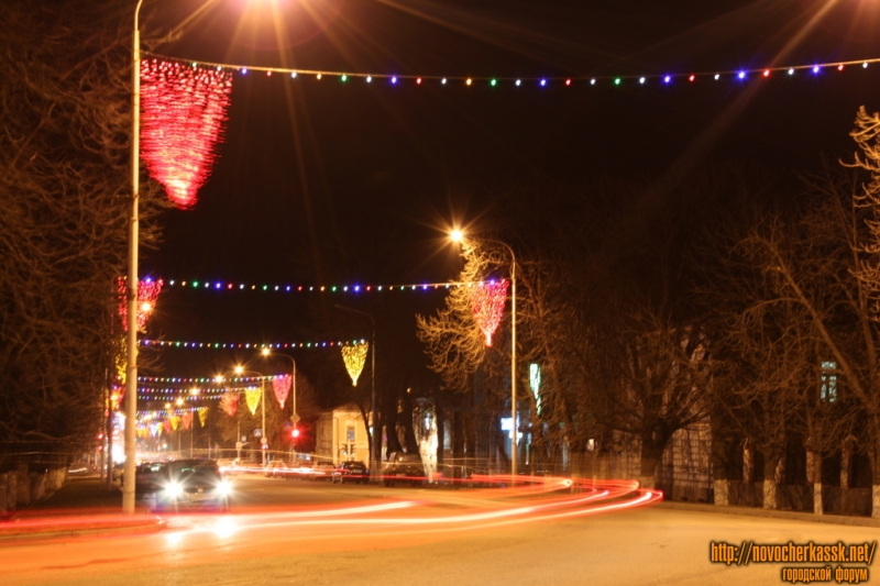 Новочеркасск: Новогодняя ул. Московская