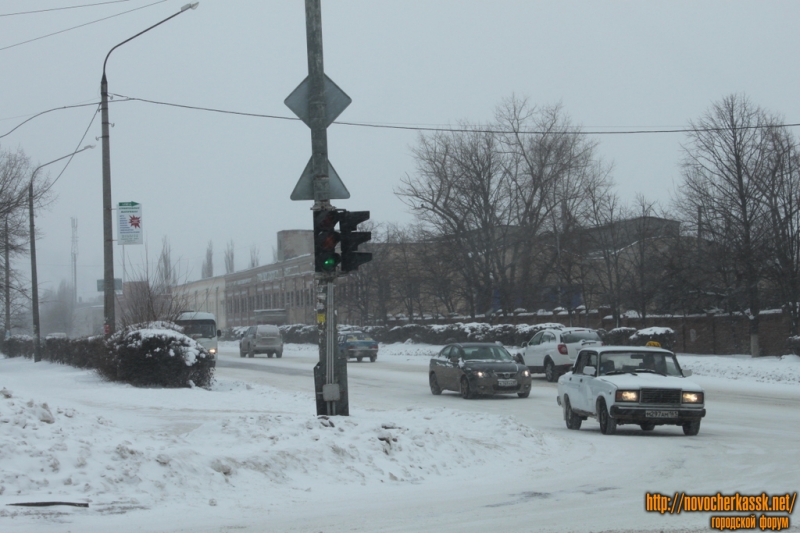 Новочеркасск: Ул. Буденновская на пересечении с ул. 26 Бакинских комиссаров