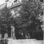Химфак. Вид с ул. Богдана Хмельницкого. 1954 год