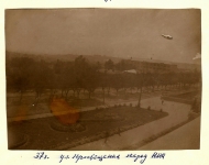 1937 год. Улица Просвещения. Вид из главного корпуса НПИ