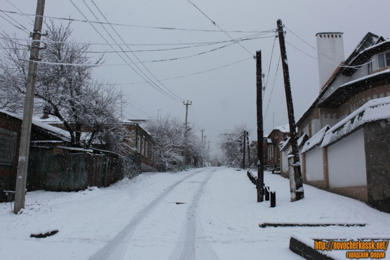 Новочеркасск: Вид на переулок Мирный
