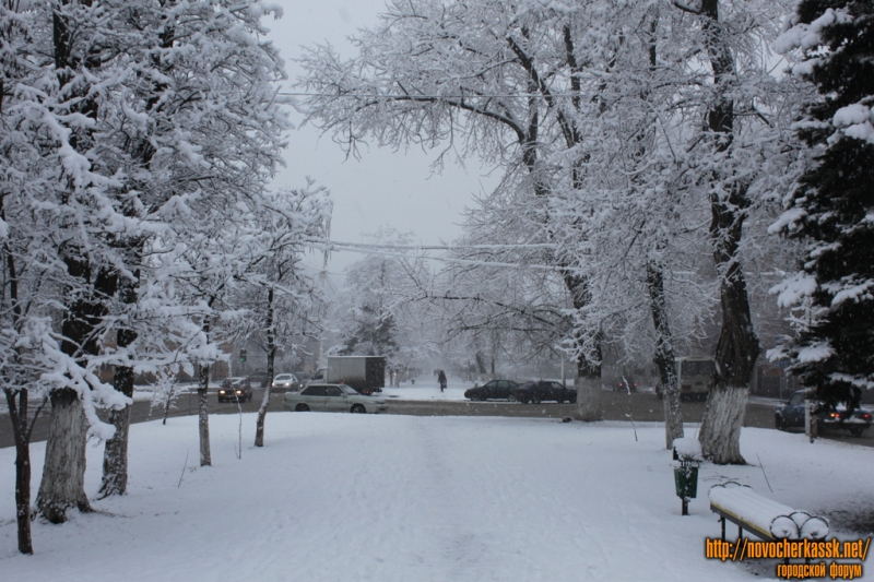 Новочеркасск: Пересечение пр. Ермака и ул. Комитетской
