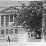 Весна 1970 года. Главный корпус НПИ. Вид с ул. Орджоникидзе
