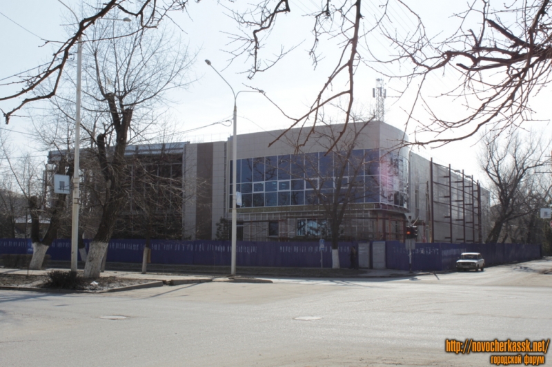 Новочеркасск: Строительство детского центра в Александровском парке