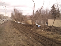 Пр. Баклановский. Последствия ураганного ветра
