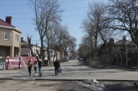 Вид на ул. Генерала Лебедя в сторону Московской с пл. Левски