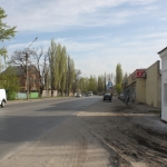 Улица Гагарина перед магазином Дорожный