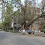 Вид на ул. Бердичевского с ул. Гвардейской