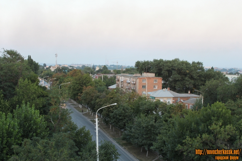 Новочеркасск: Проспект Баклановский в районе пер. Галины Петровой