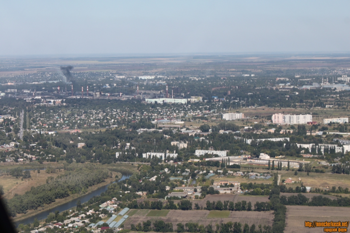 Новочеркасск: Вид на Селекцию, Хотунок, Промышленный район