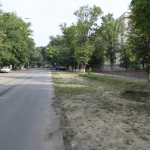 Строительство парковки на ул. Богдана Хмельницкого