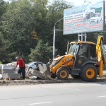 Замена бордюра по пр. Баклановскому