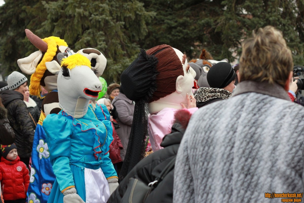Новочеркасск: Празднование масленицы в Новочеркасске