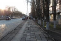 Баклановский проспект вдоль дома номер 64