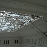  Потолок крытого двора ЮРГТУ (НПИ), ремонт