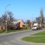 Улица Буденновская. Вид с улицы Ленгника