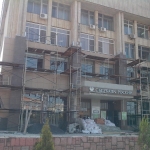 Реконструкция здания Администрации и Сбербанка России на Платовском