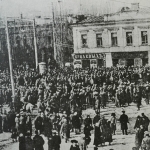 Угол Московской и Платовского 1917 г.
