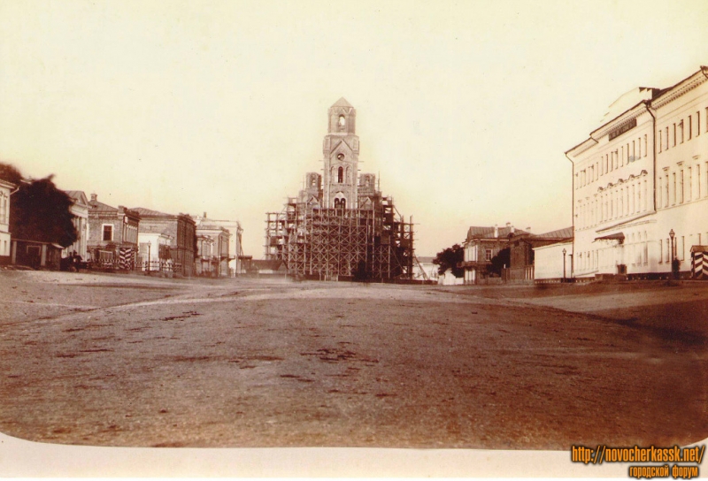 Новочеркасск: Строящийся второй вариант собора