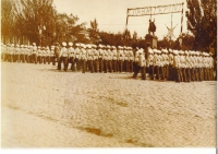 памятник Платову, парад
