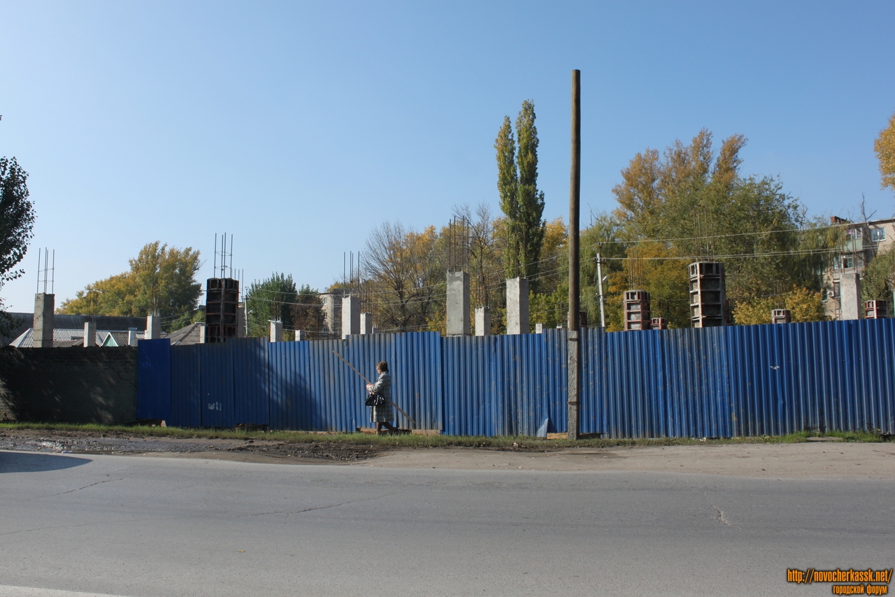 Новочеркасск: Строительство торгового центра на Хотунке