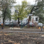 Детская площадка на площади Павлова