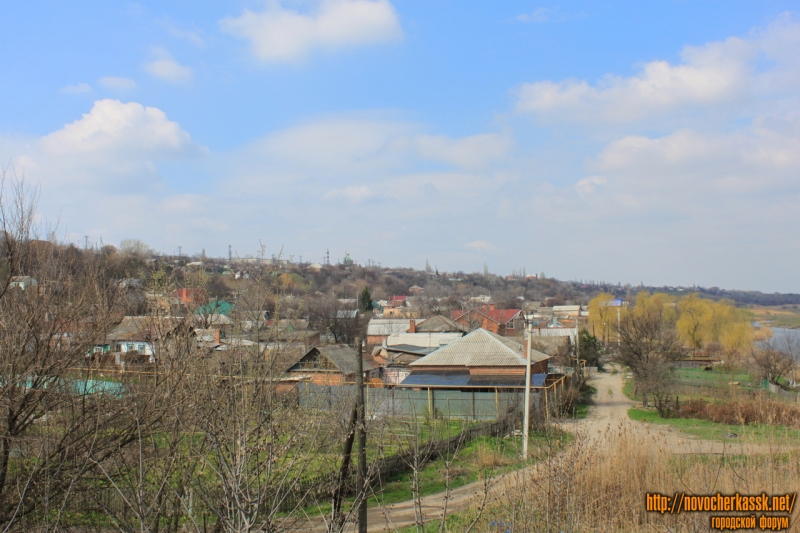 Новочеркасск: Вид на улицы, прилегающие к Тузлову