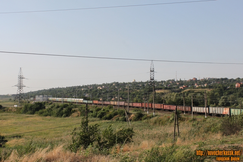 Новочеркасск: Вид на Новочеркасск с северной стороны