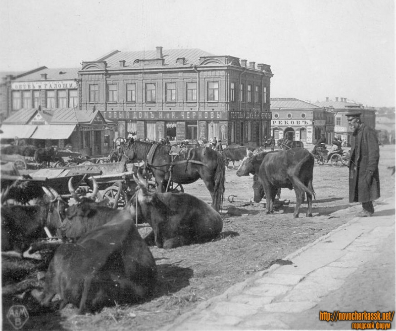 Новочеркасск: Орджоникидзе/Платовский. Рынок
