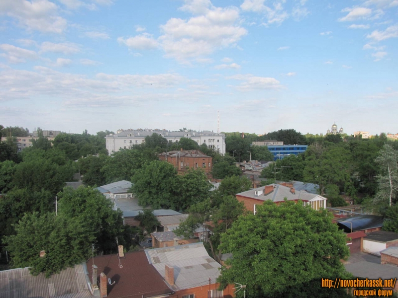 Новочеркасск: Вид на квартал Кривопустенко/Московская/Просвещения