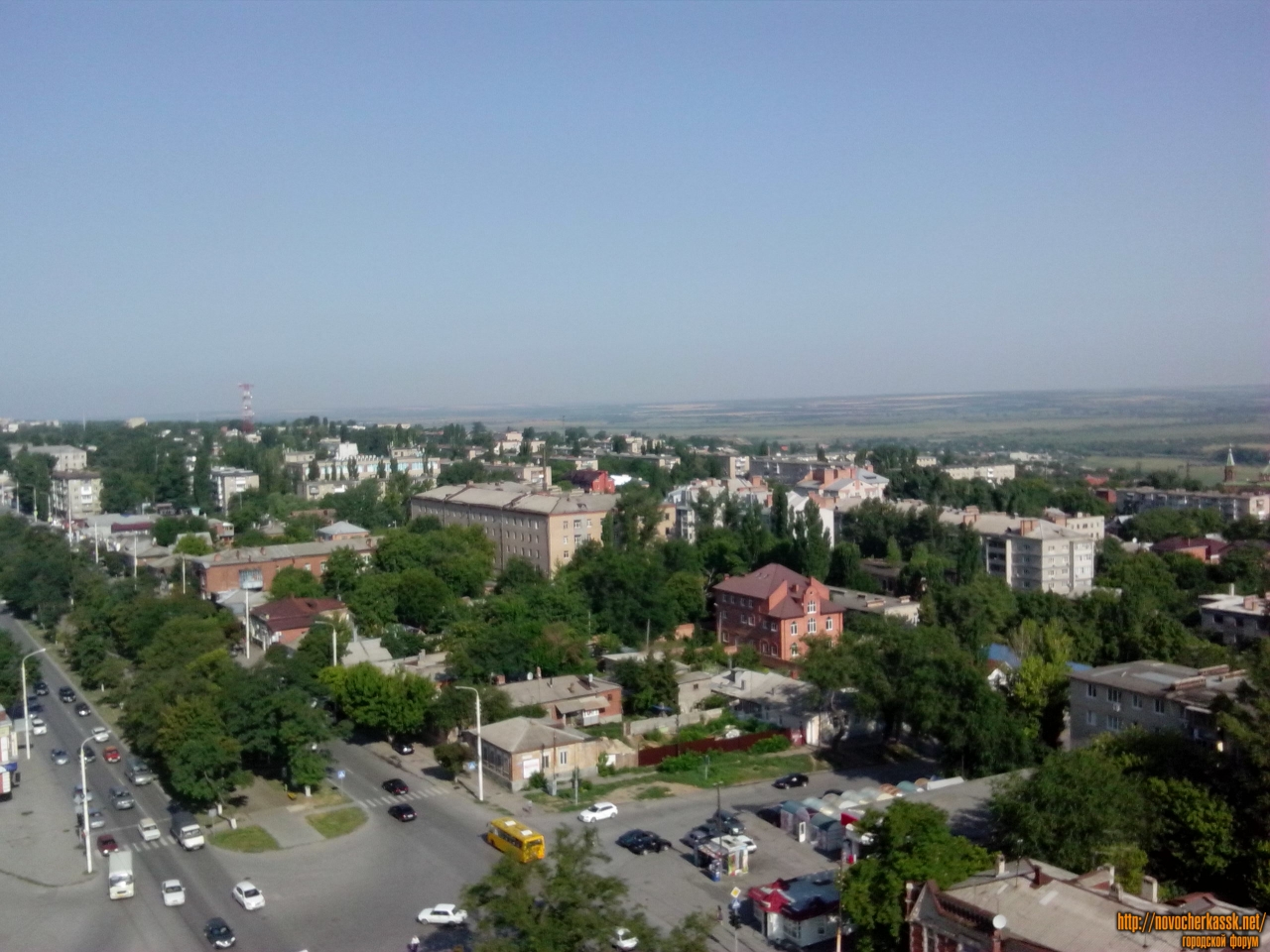 Соборная площадь города Новочеркасска